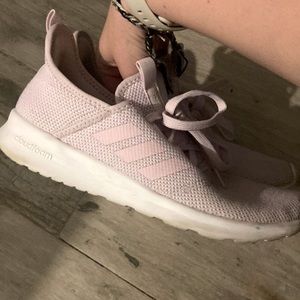 Light, pink, Adidas, sneakers,